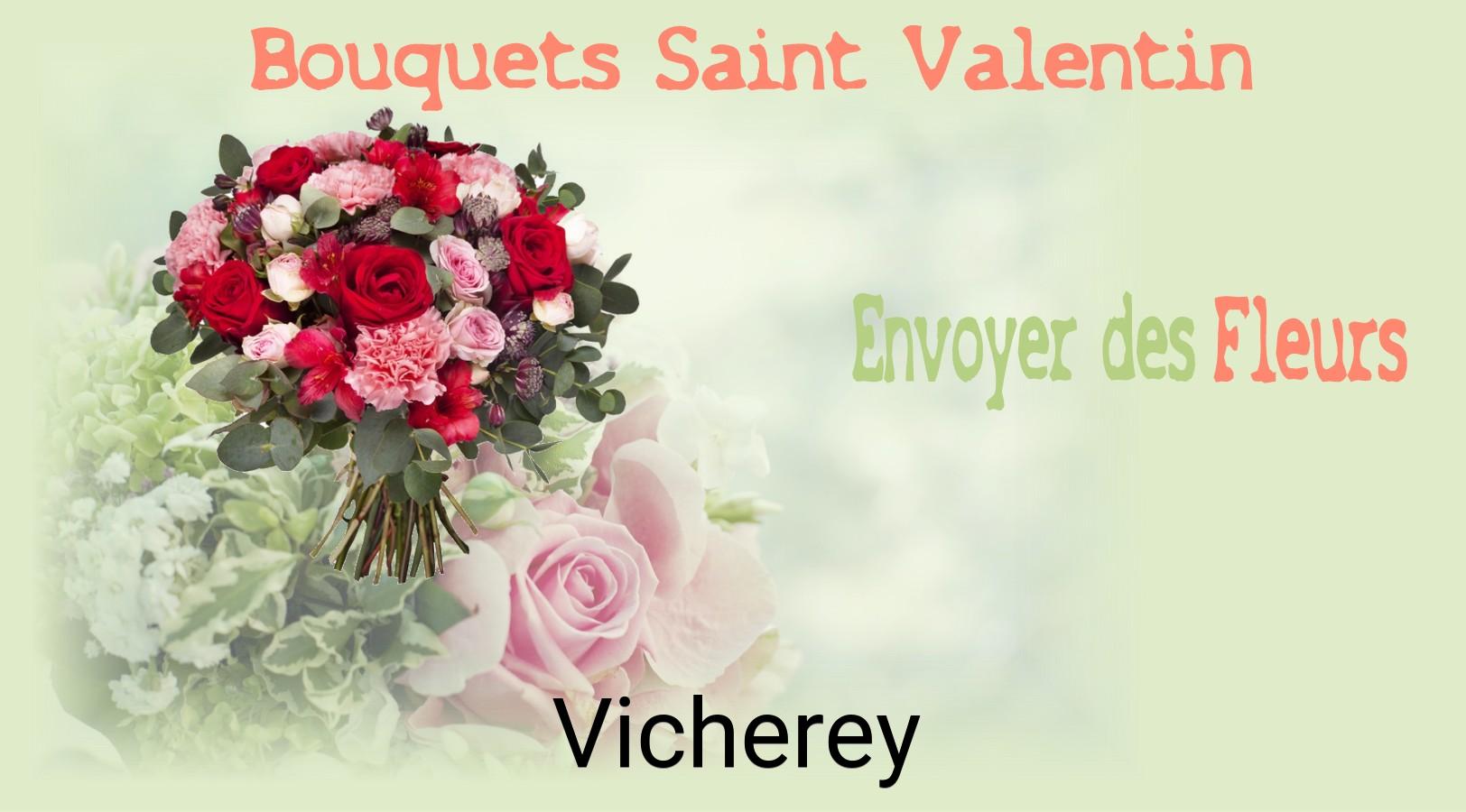 Roses de Saint-Valentin livrées à Vicherey